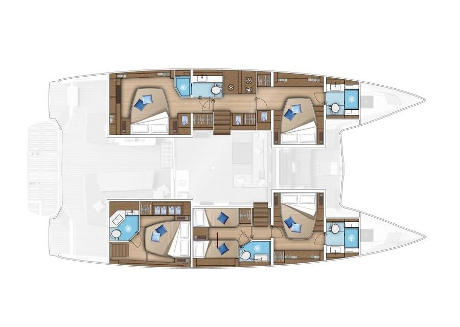 Bootslayouts Lagoon 55