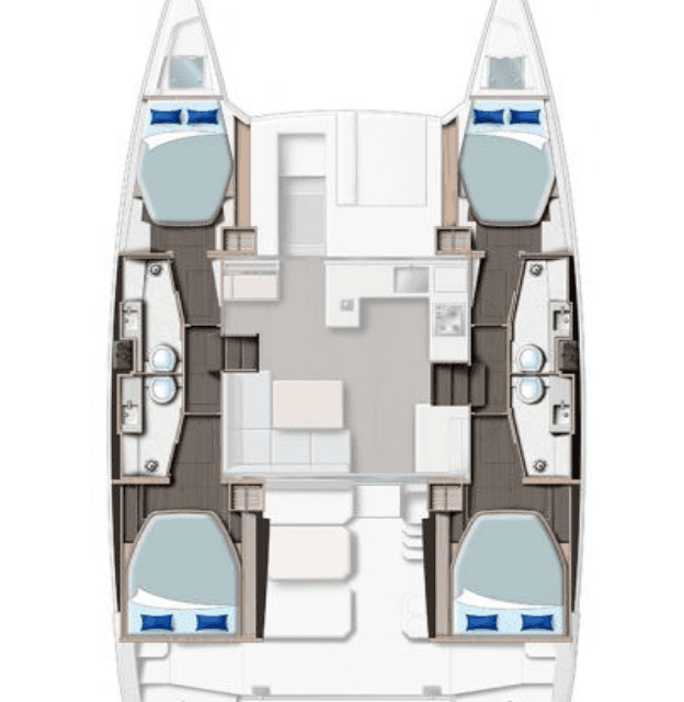Plans du bateau Leopard 42