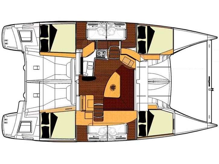 Plans du bateau Lipari 41