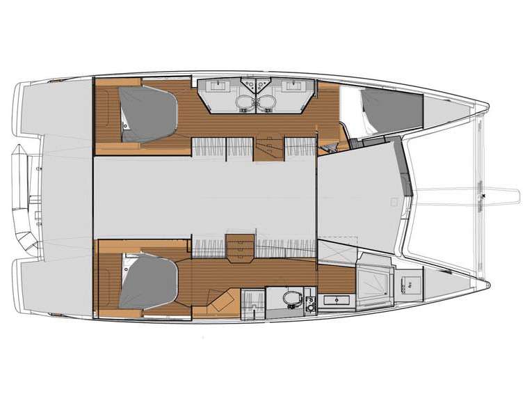 Plans du bateau Lucia 40