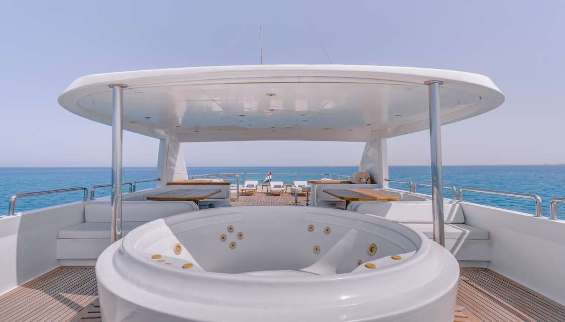 Distribución del barco Seven Spices