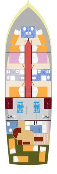 План яхты Altair