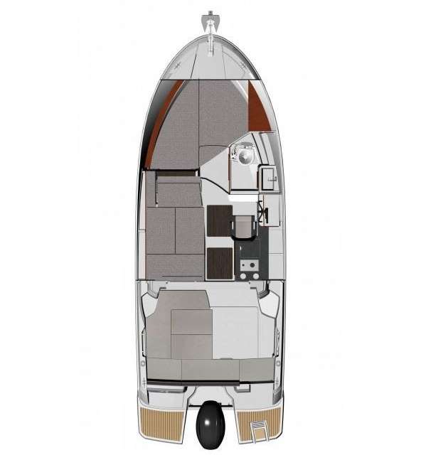 План яхты Merry Fisher 795