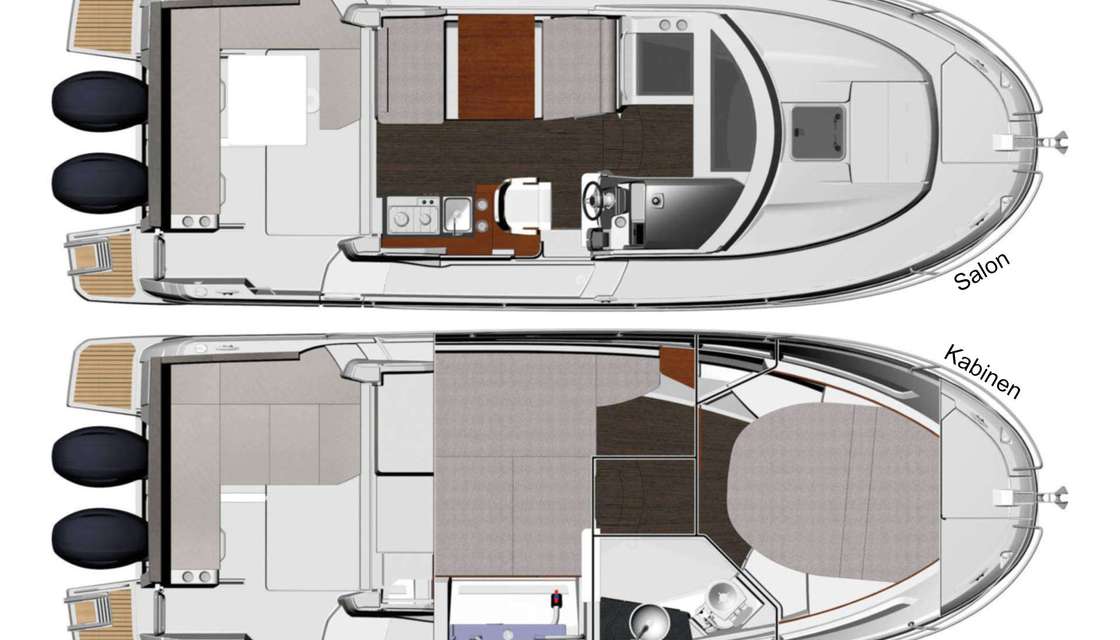 Plans du bateau Merry Fisher 895