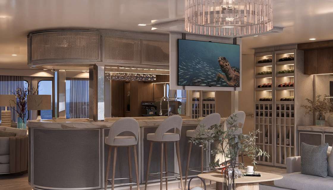 Piano della barca Monique Custom