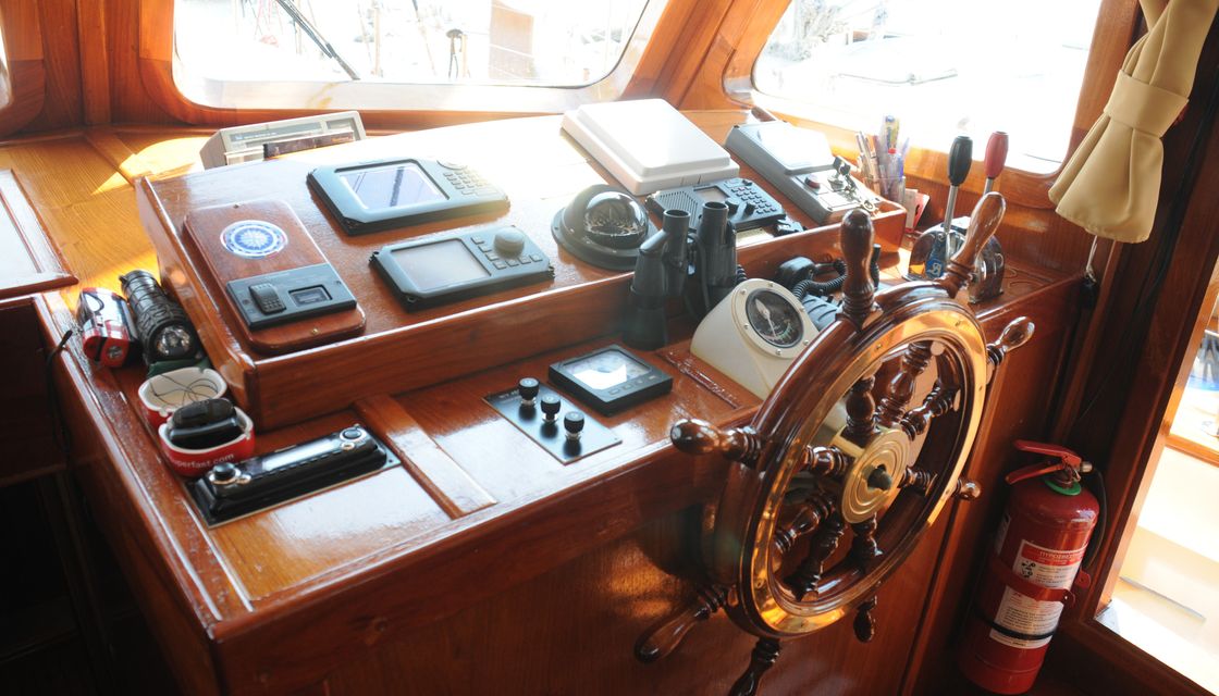 Layout of the boat Aegeas