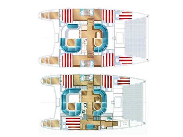 Bootslayouts Nautitech 40