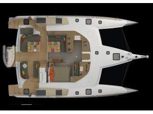 Distribución del barco Neel 47