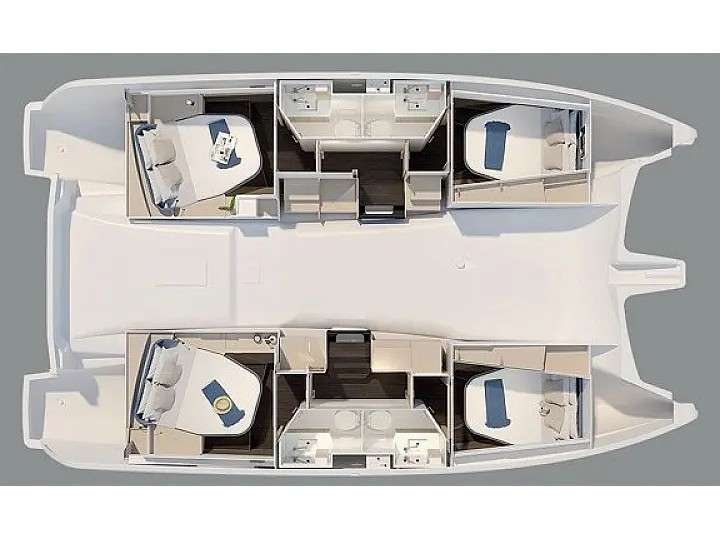 Layout of the boat FP 41
