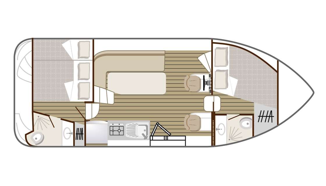 Układ Cruiser Comfort 4/7 Pers