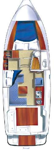 Plans du bateau Nimbus 320 Coupé