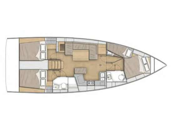 Bootslayouts Oceanis 40.1