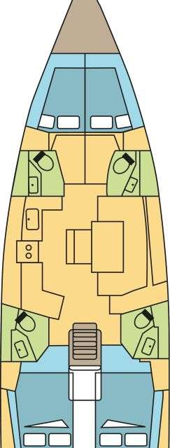 Bootslayouts Oceanis 46.1