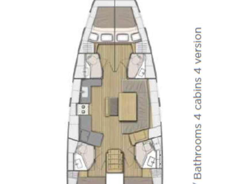 Układ Oceanis 46.1