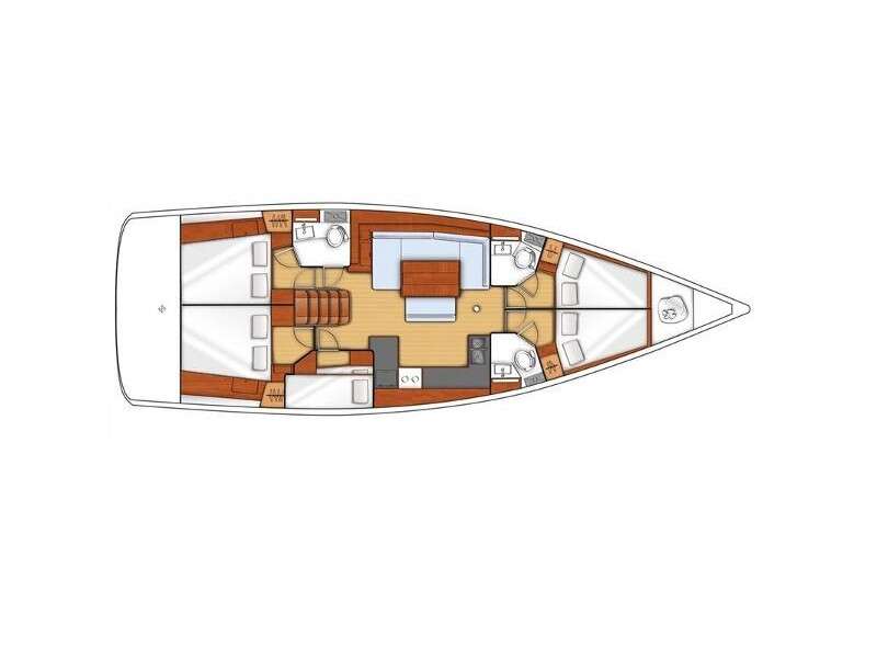 Bootslayouts Oceanis 48