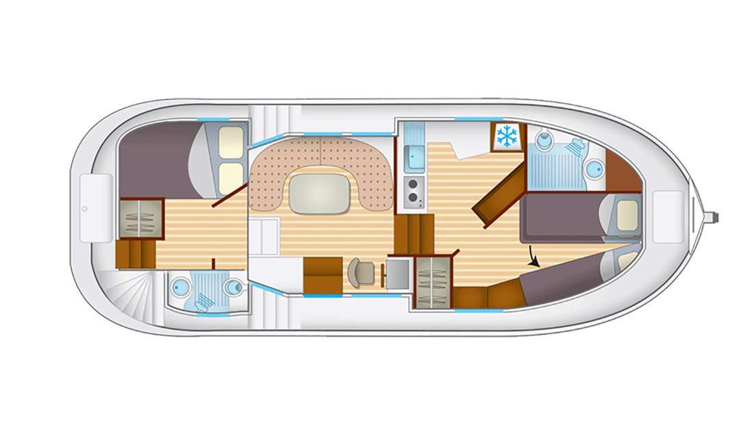 Bootslayouts Pénichette 1020
