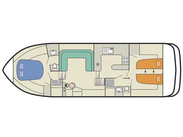 Plans du bateau Royal Mystique