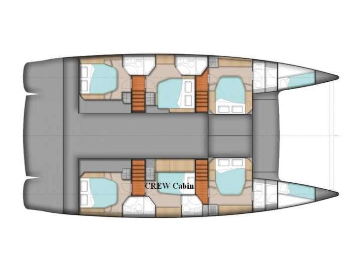 План яхты Sanya 57