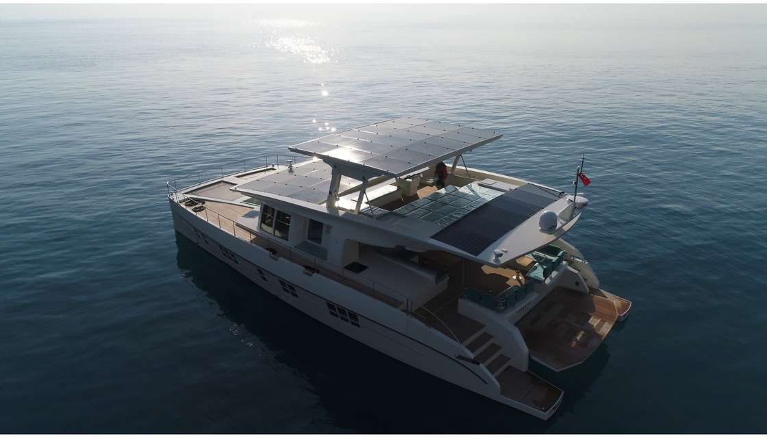 Layout of the boat Serenity 64