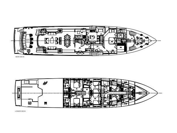 Piano della barca Silent World