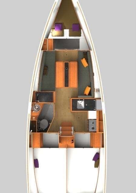 Układ Sun Odyssey 349