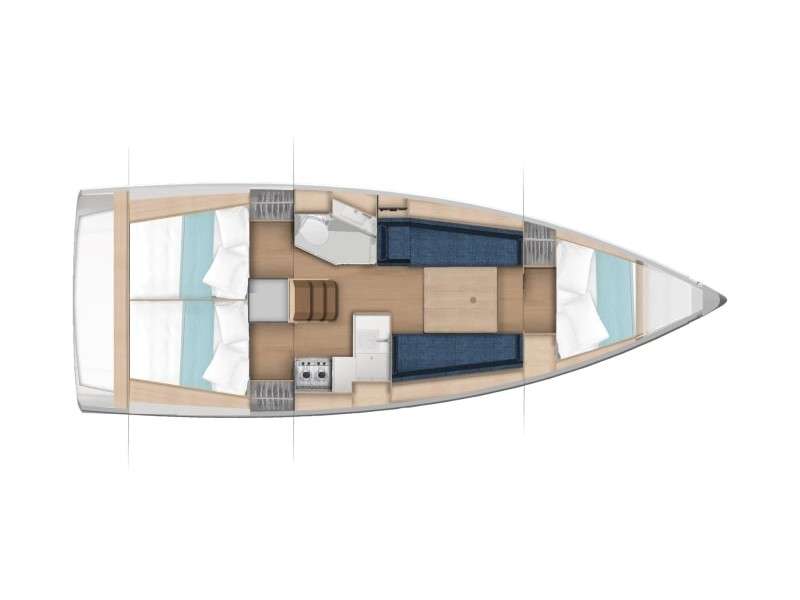 Bootslayouts Sun Odyssey 350