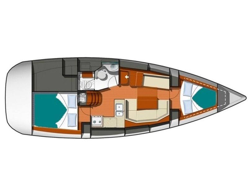 Układ Sun Odyssey 36i