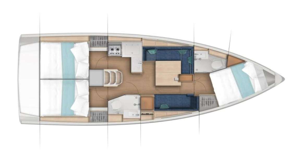 Układ Sun Odyssey 380