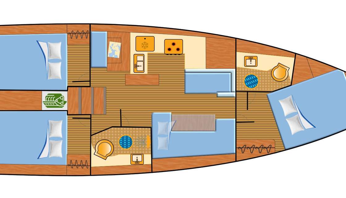Układ Sun Odyssey 410