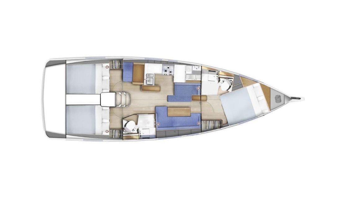 Układ Sun Odyssey 410