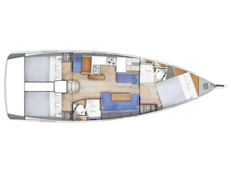 Układ Sun Odyssey 410