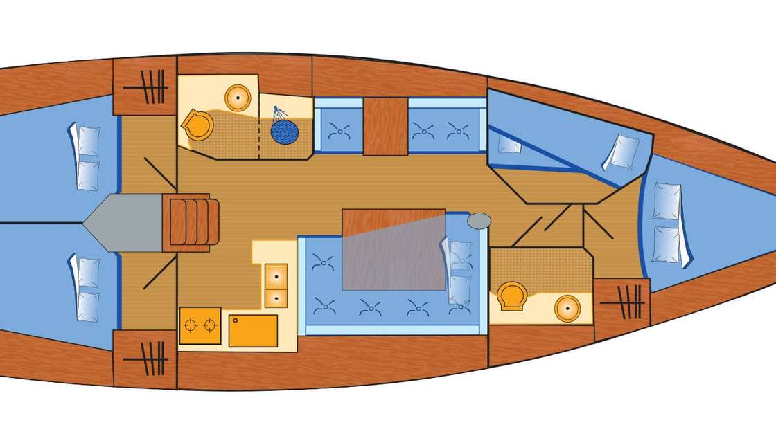 Układ Sun Odyssey 439