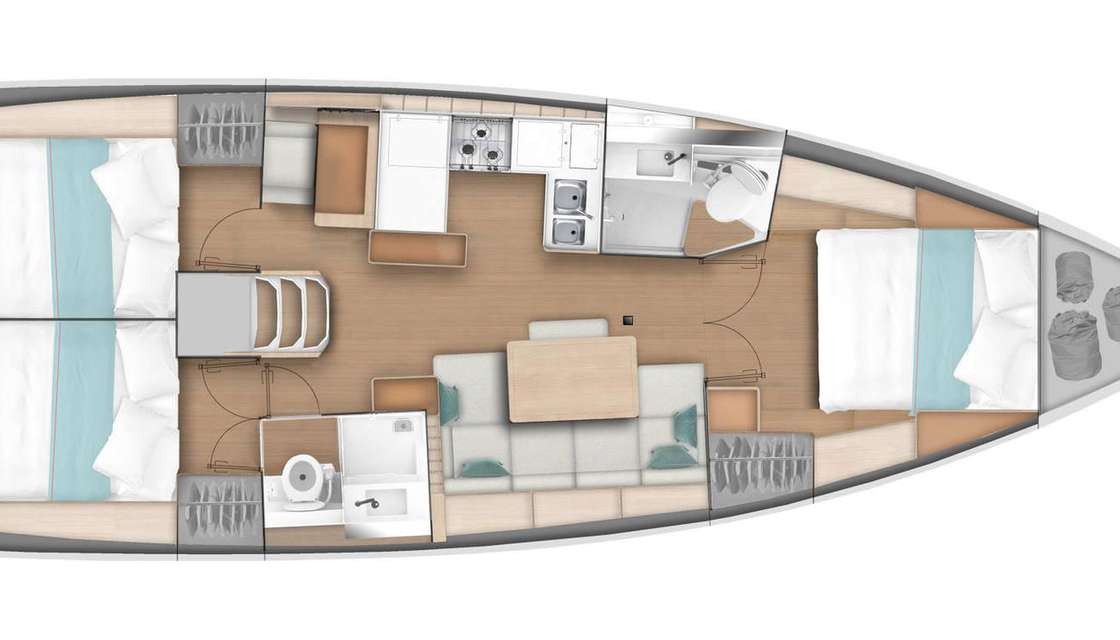 Układ Sun Odyssey 440
