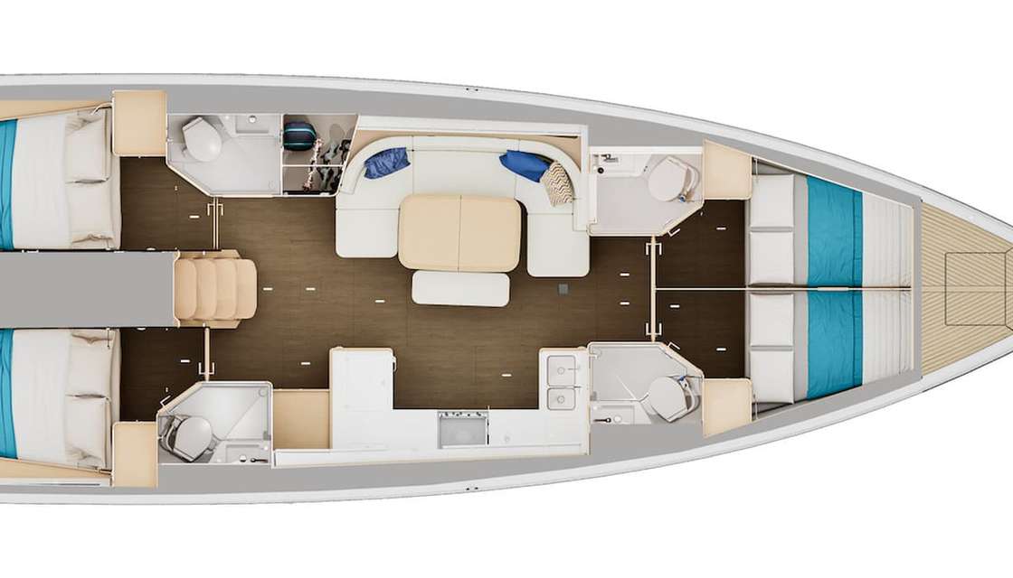 Układ Sun Odyssey 455