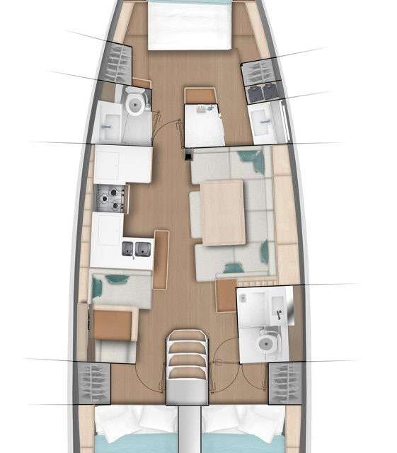 Układ Sun Odyssey 490