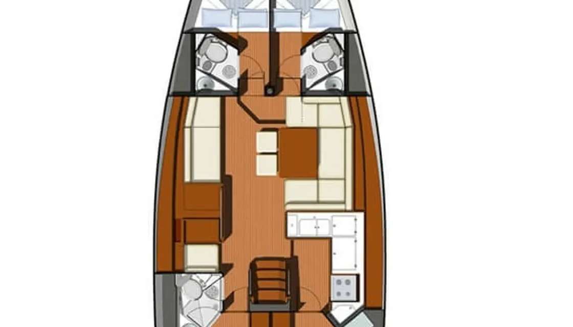 Bootslayouts Sun Odyssey 50 DS