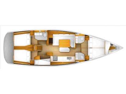 Plans du bateau Sun Odyssey 519