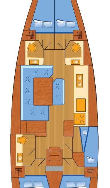 Układ Sun Odyssey 519