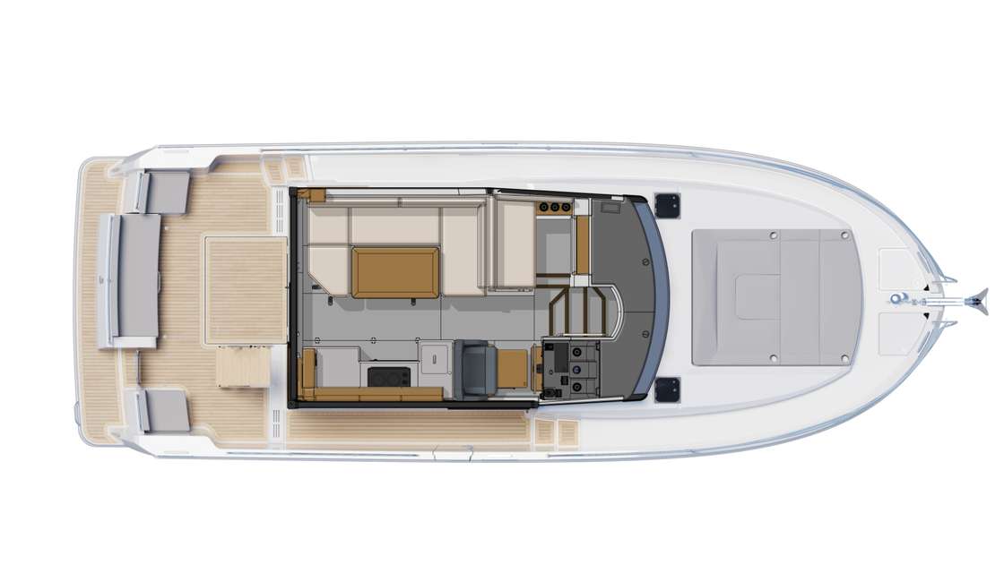Swift Trawler 37 fly