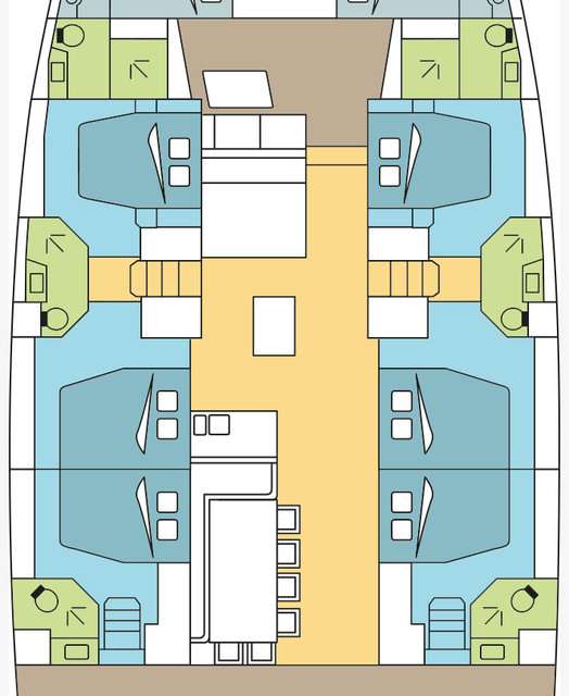 Plans du bateau Bali 5.4