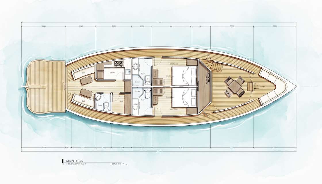 Plans du bateau Stella 2