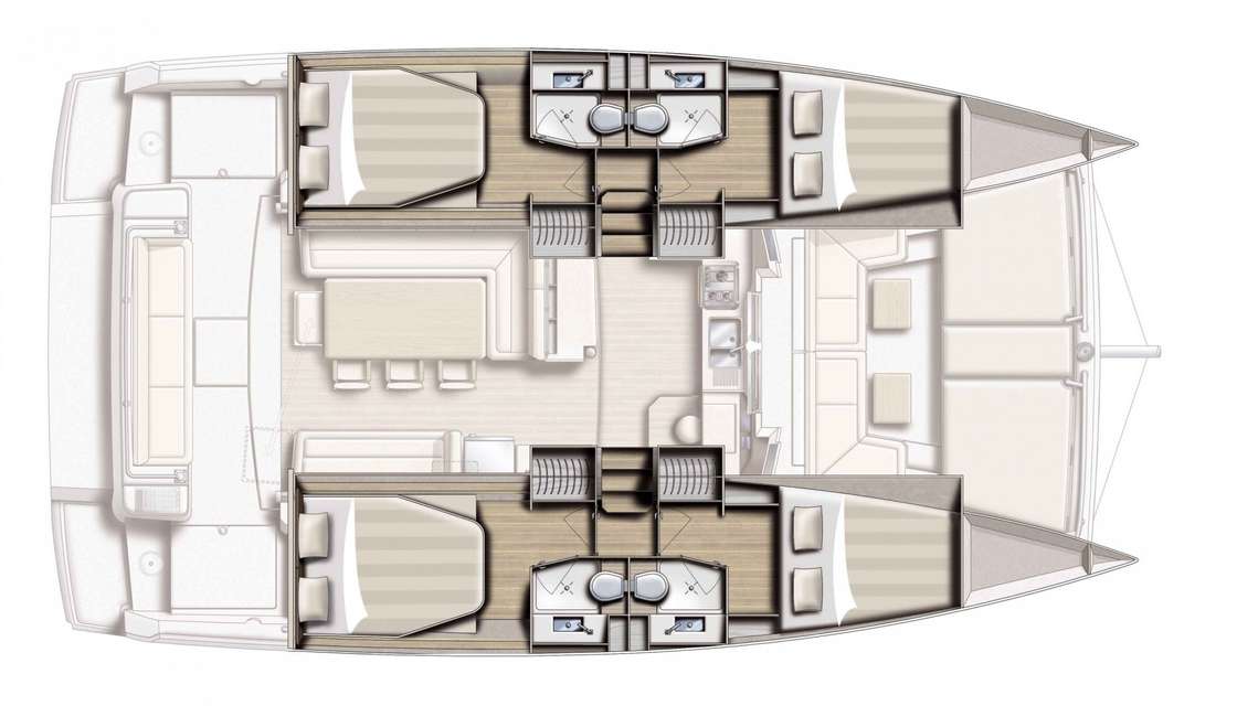 Plans du bateau Bali 4.1