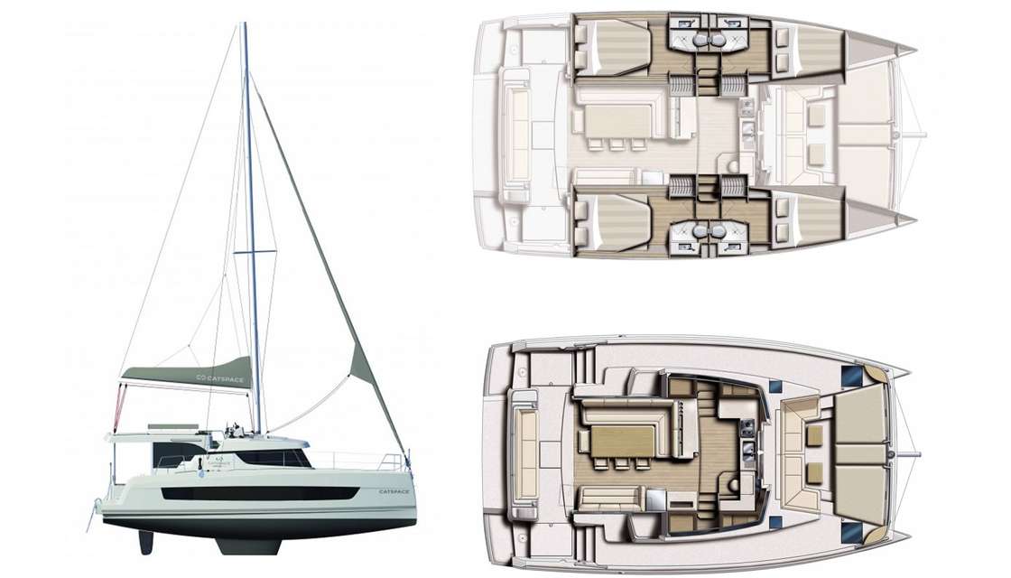 Plans du bateau Bali 4.1