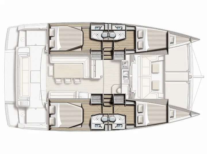 Plans du bateau Bali 4.1