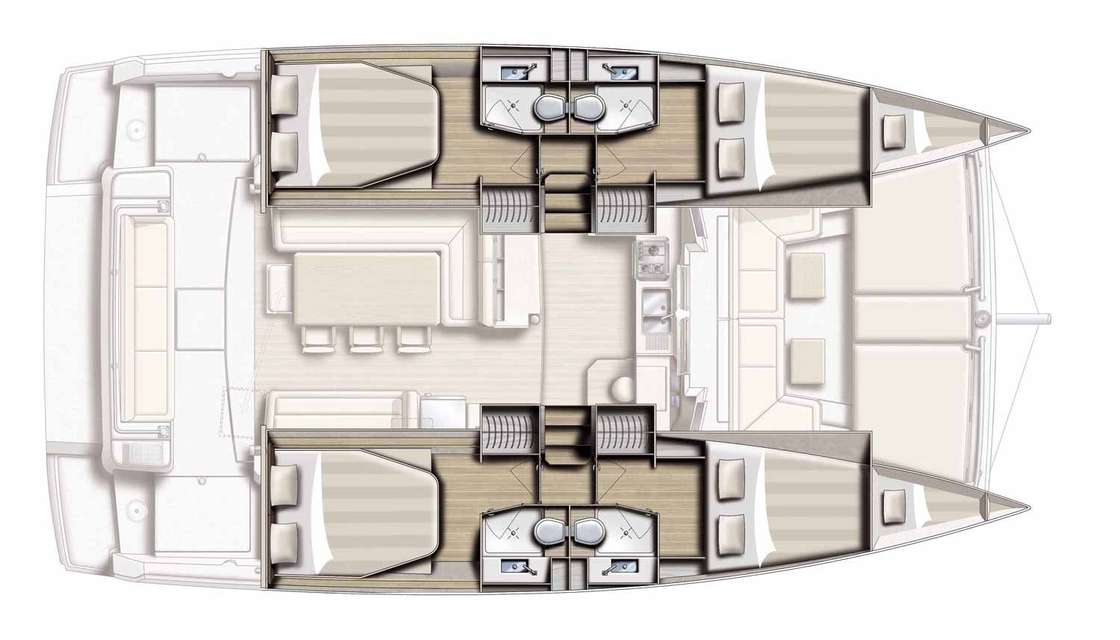 Plans du bateau Bali 4.1