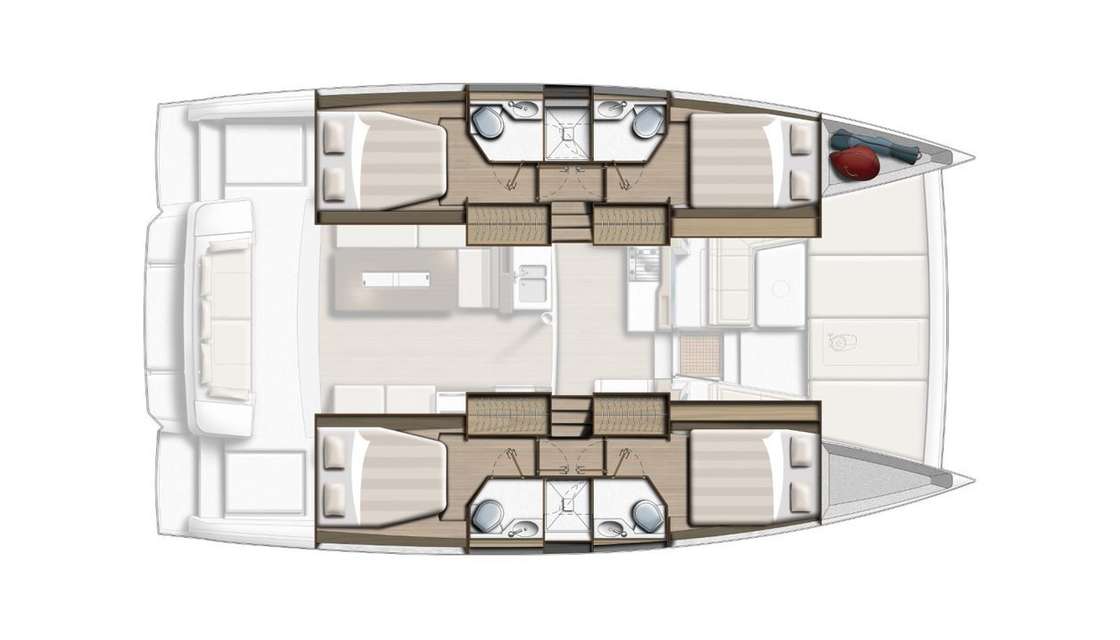 Plans du bateau Bali 4.2