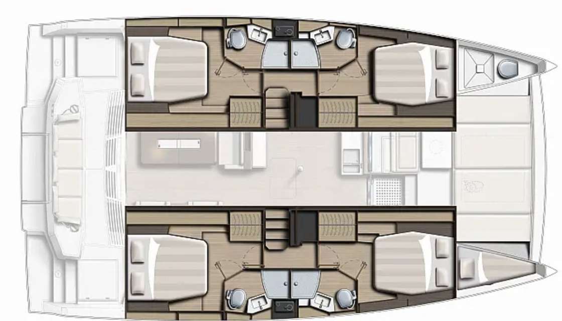 Plans du bateau Bali 4.4