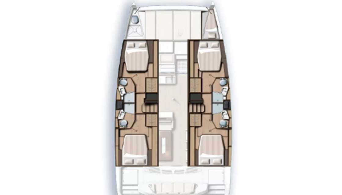 Plans du bateau Bali 4.4