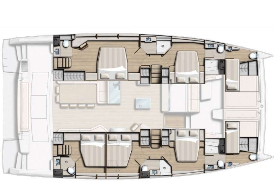 Plans du bateau Bali 5.4