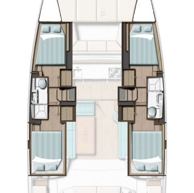 Plans du bateau Bali Catsmart